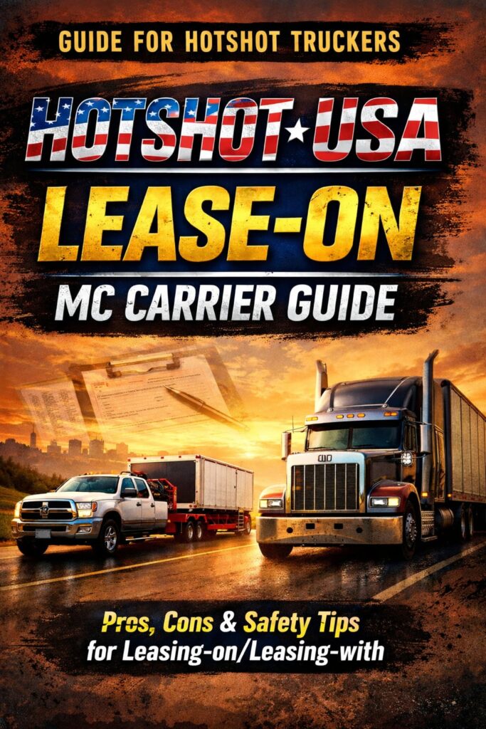 hotshot trucking lease-on guide