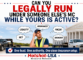 legally run under someone else's MC