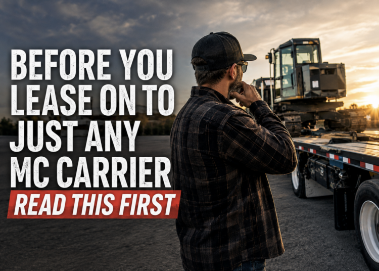 Choose the right mc carrier